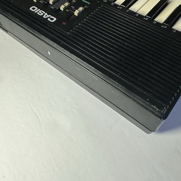 Casio Casiotone MT-140 Black Vintage Keyboard Working Battery Operated Tested! - Picture 3 of 16